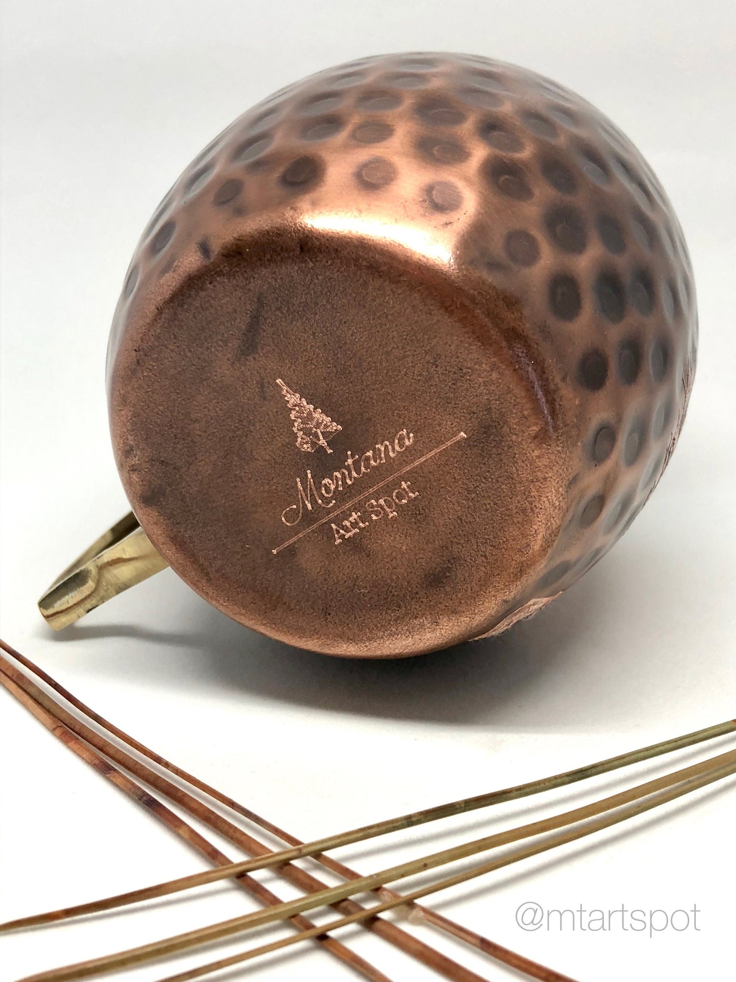 Hawaiian Engraved Gifts | Moscow Mule Mug | Add Initials to Heart | Personalized Gift | Anniversary Gifts | Wedding Gift | Bride and Groom