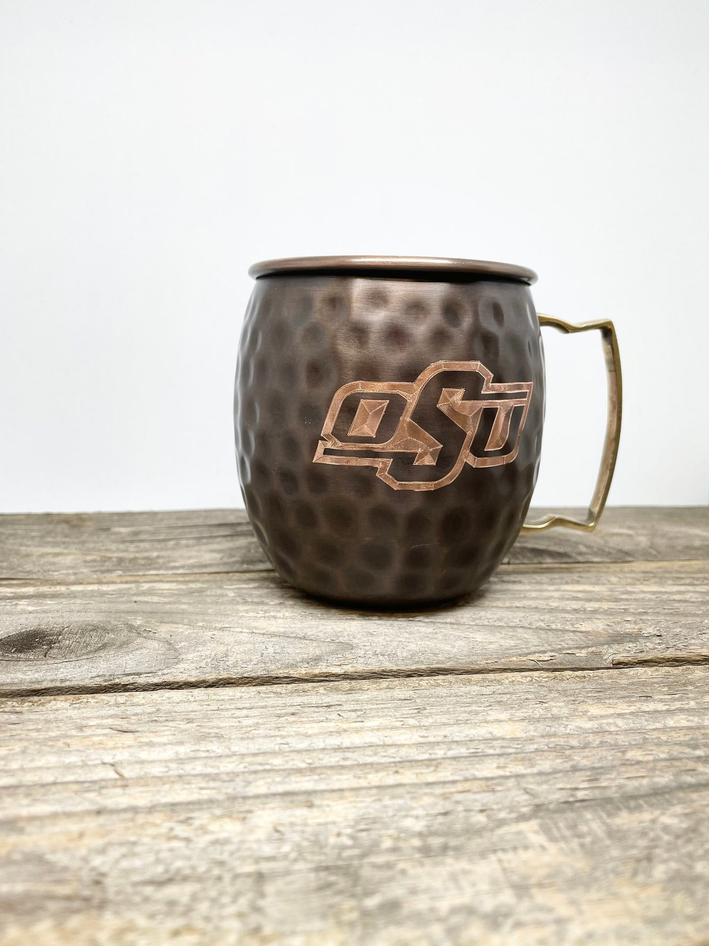 Oklahoma State University | OSU | Moscow Mule Mug | Pick Any Team | college team Copper Mug | Anniversary Gift | Father's Day Gift