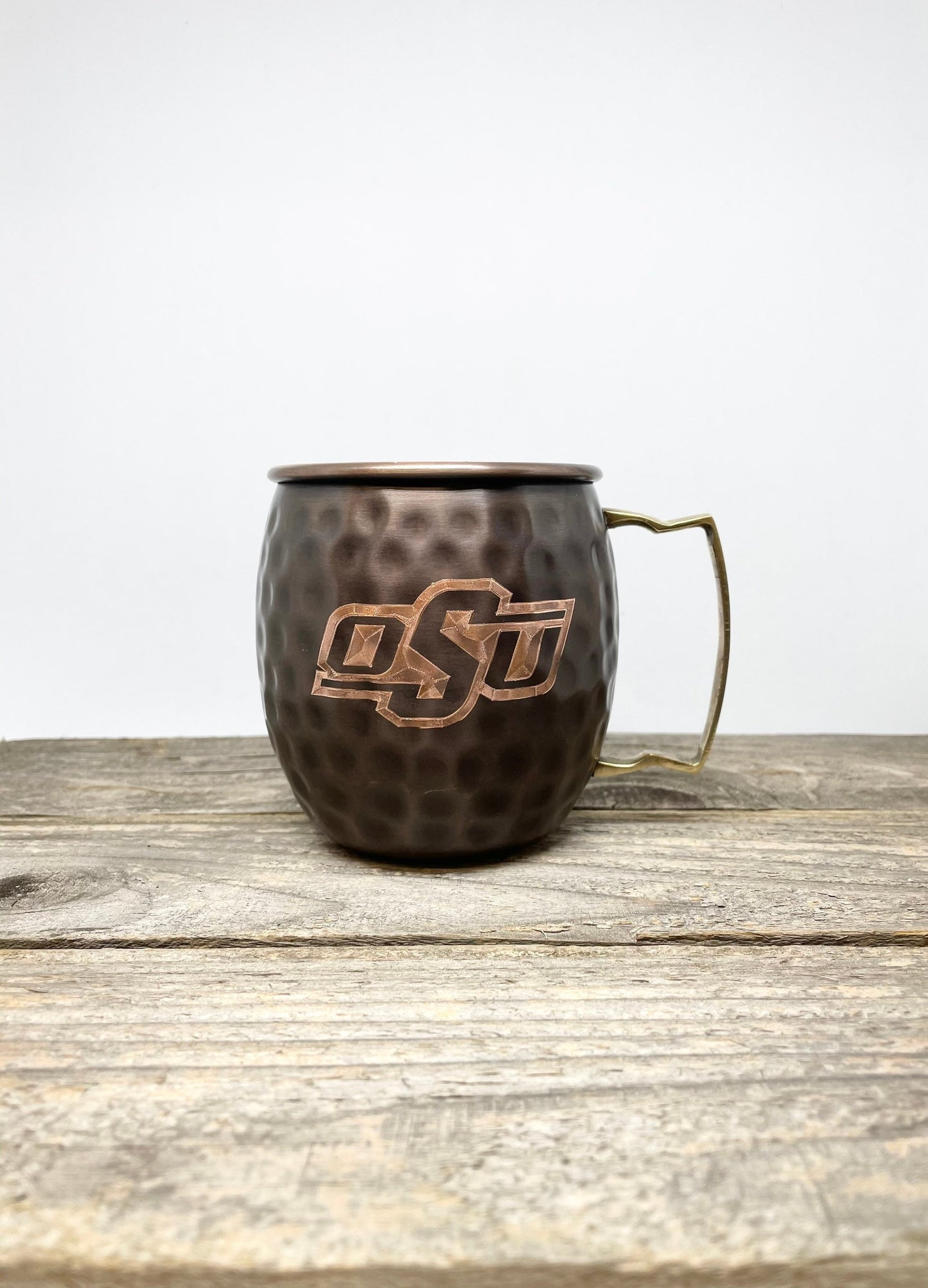 Oklahoma State University | OSU | Moscow Mule Mug | Pick Any Team | college team Copper Mug | Anniversary Gift | Father's Day Gift