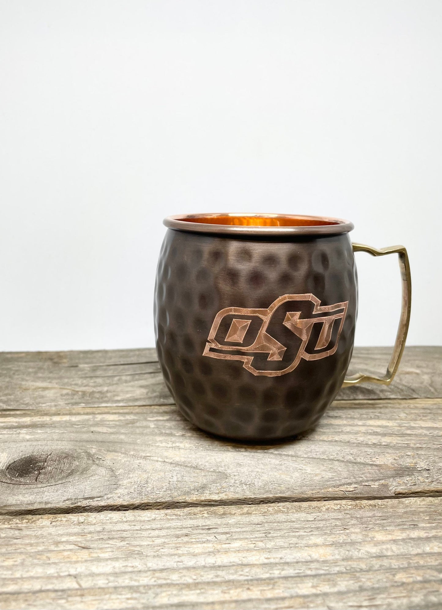 Oklahoma State University | OSU | Moscow Mule Mug | Pick Any Team | college team Copper Mug | Anniversary Gift | Father's Day Gift