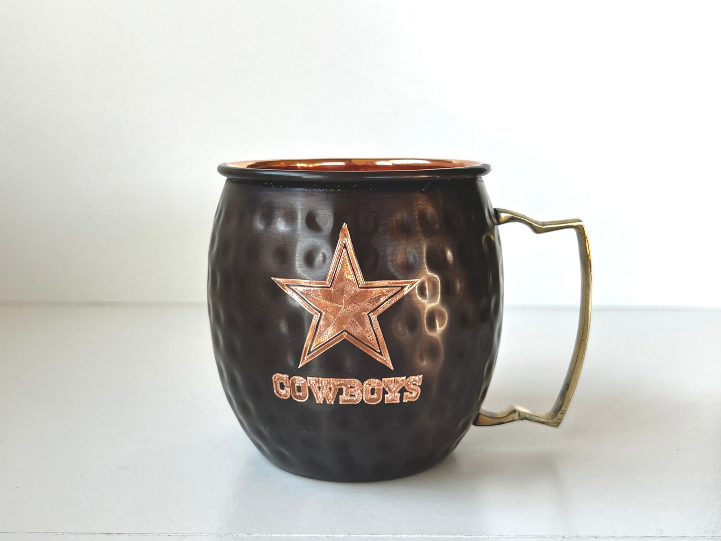 Dallas Cowboys Moscow Mule Mug | Pick Any Team | NFL Copper Mug | Copper Gift | Anniversary Gift | Father's Day Gift | Seattle Seahawks Gif