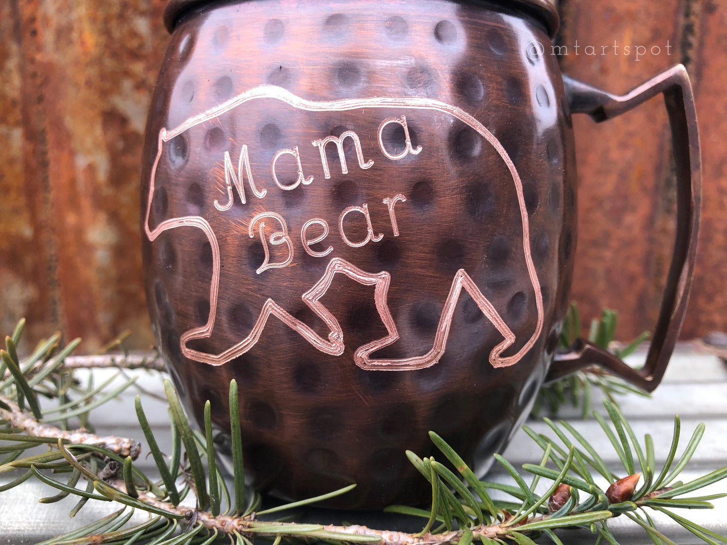 Mama Bear Gift | Grizzly Bear Gift | Papa Bear Also Available Etc | Mother's Day Gift | Mother In Law Gift | Gift for Mom | Gifts for Her