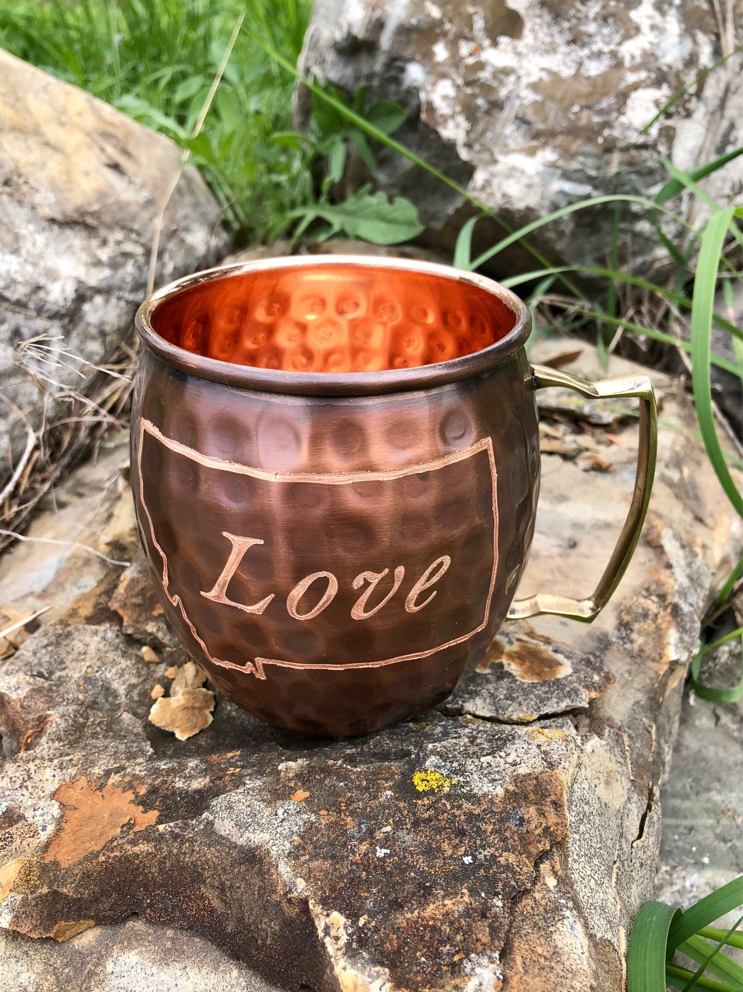 Montana Love Moscow Mule Mug | Copper Gift | Personalized Gift | Montana Living | Montana Gift | Graduation Gift | Gifts for her | Birthdays