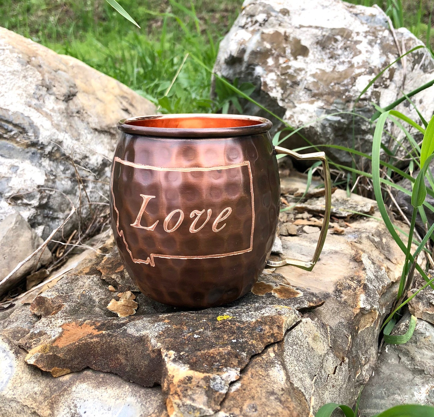 Montana Love Moscow Mule Mug | Copper Gift | Personalized Gift | Montana Living | Montana Gift | Graduation Gift | Gifts for her | Birthdays