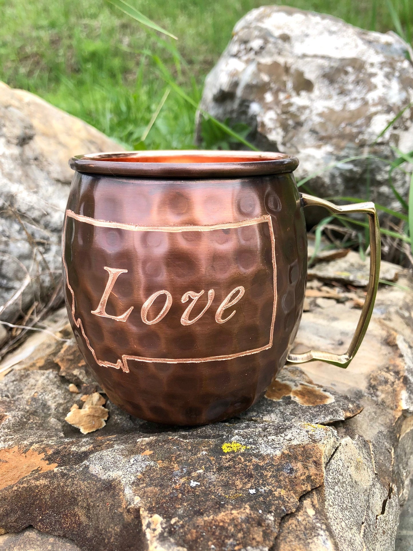 Montana Love Moscow Mule Mug | Copper Gift | Personalized Gift | Montana Living | Montana Gift | Graduation Gift | Gifts for her | Birthdays