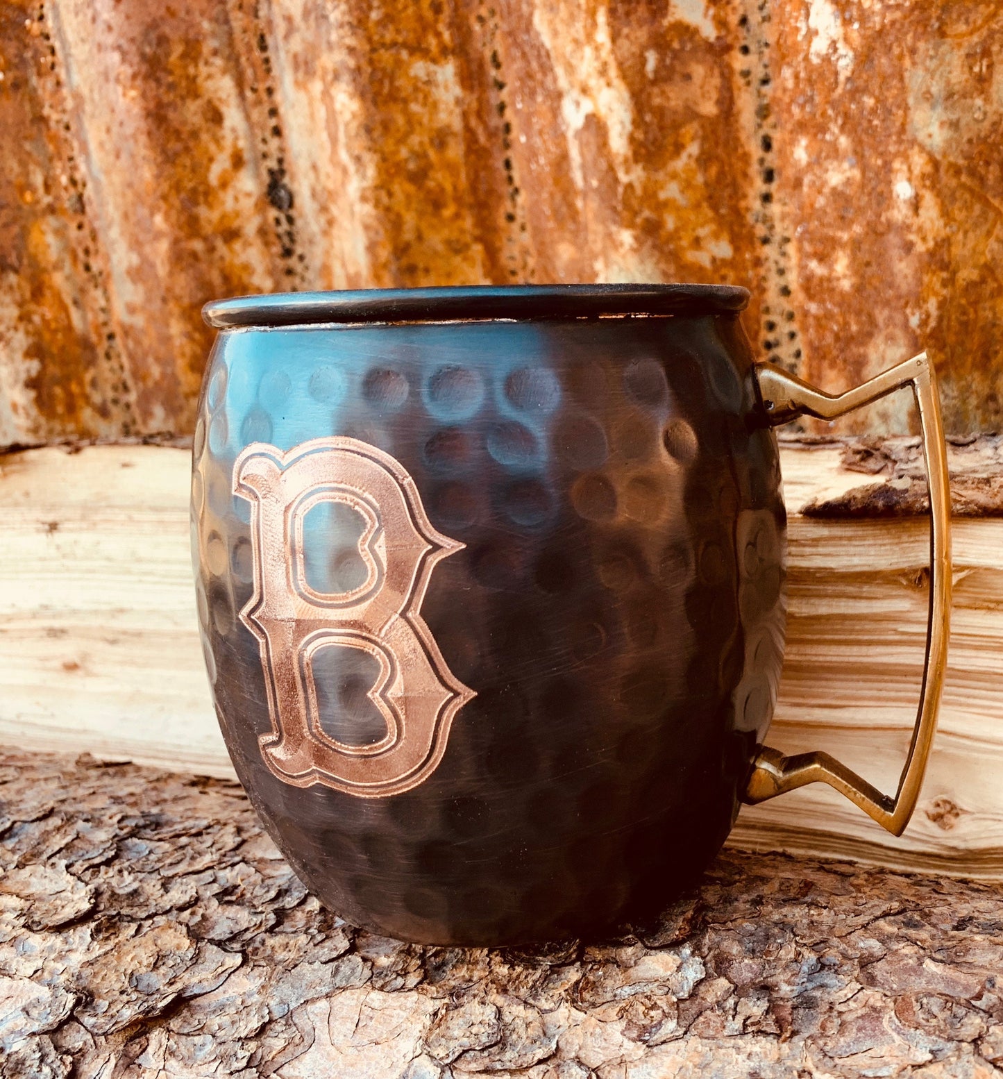 Boston Red Sox Moscow Mule Mug | Antiqued | Hammered | Other teams available | Request Customization