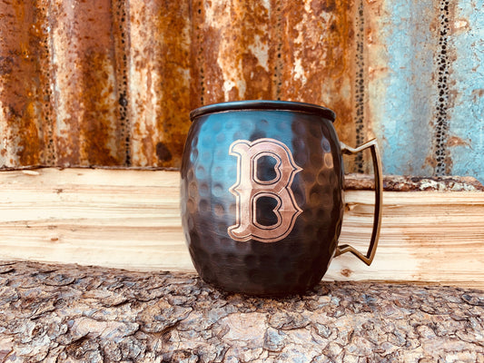 Boston Red Sox Moscow Mule Mug | Antiqued | Hammered | Other teams available | Request Customization