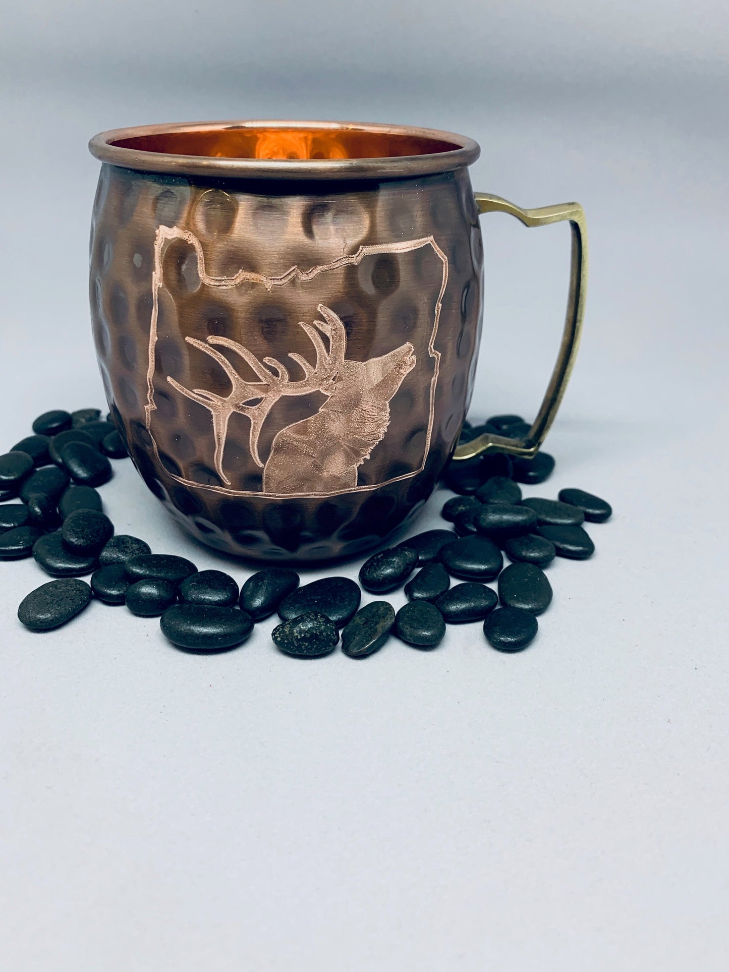 Elk Moscow Mule Mug | Elk Inside Oregon | Copper Anniversary | Gifts for Him | Hunter Gift | Huntress Gift | Groomsmen Gifts