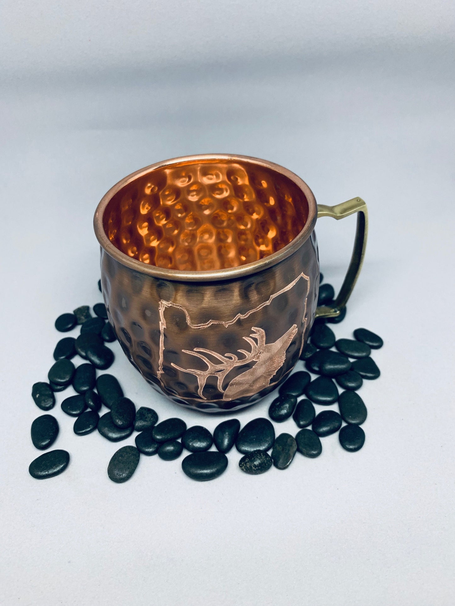 Elk Moscow Mule Mug | Elk Inside Oregon | Copper Anniversary | Gifts for Him | Hunter Gift | Huntress Gift | Groomsmen Gifts