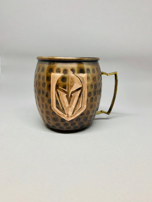 Golden Knights Moscow Mule Mug | Antiqued | Hammered | Other teams available | Request Customization