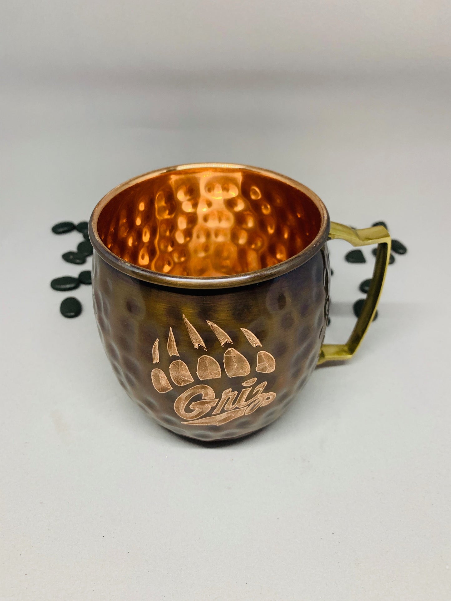 Montana Grizzlies Moscow Mule Mug | University of Montana | Griz |Pick Any Team | Copper Gift |Anniversary Gift | U of M