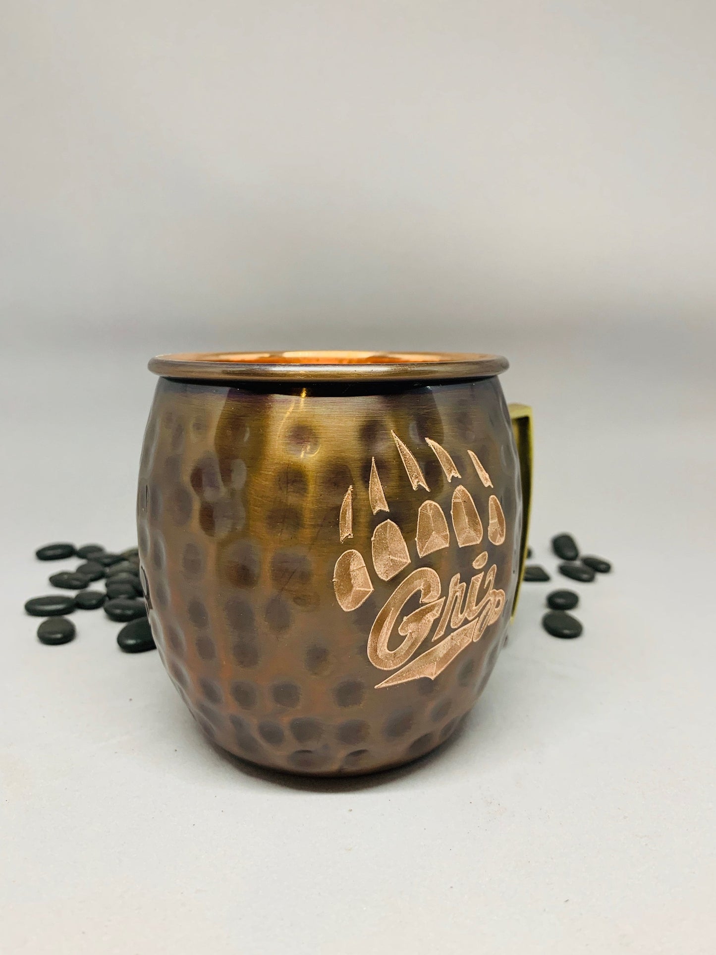 Montana Grizzlies Moscow Mule Mug | University of Montana | Griz |Pick Any Team | Copper Gift |Anniversary Gift | U of M