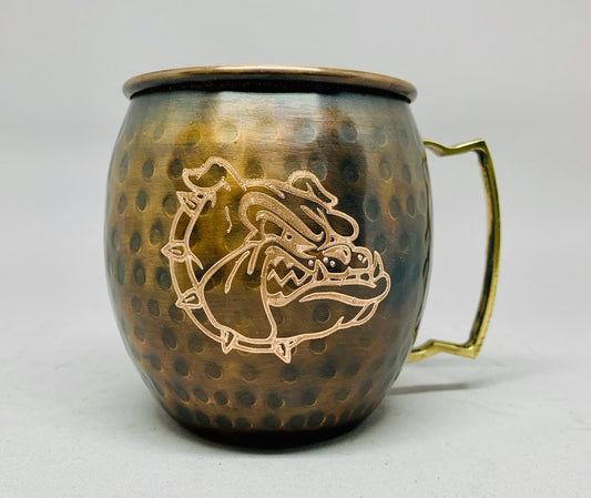 Gonzaga Bulldogs Moscow Mule Mug | Antiqued | Hammered | Other teams available | Request Customization