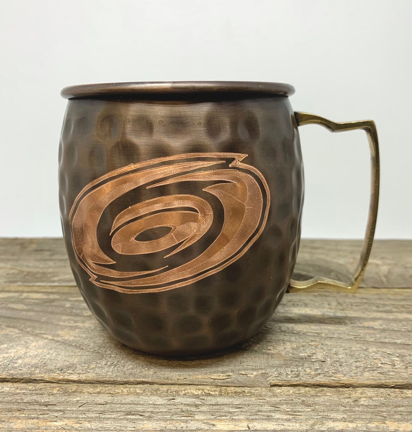 Carolina Hurricanes Moscow Mule | Pick Any Team | NHL Copper Mug | Copper Gift | Anniversary Gift | Father's Day Gift | Hurricanes Gift