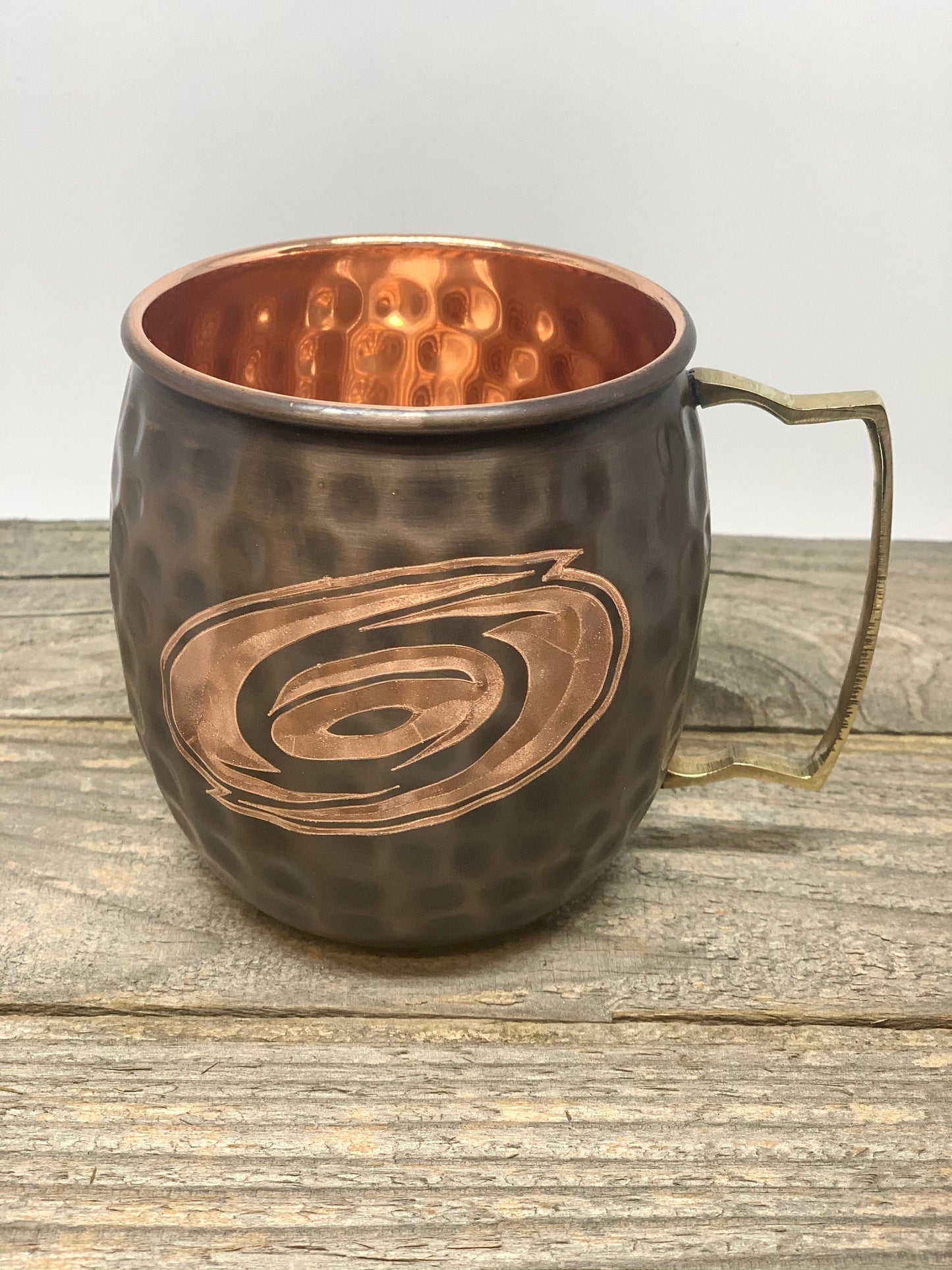 Carolina Hurricanes Moscow Mule | Pick Any Team | NHL Copper Mug | Copper Gift | Anniversary Gift | Father's Day Gift | Hurricanes Gift