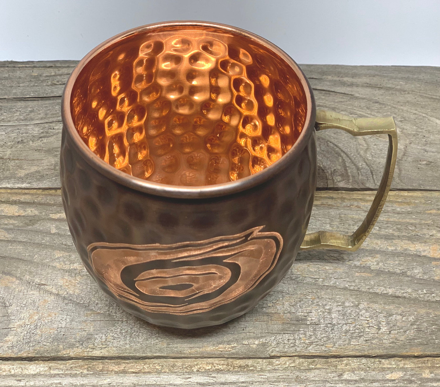 Carolina Hurricanes Moscow Mule | Pick Any Team | NHL Copper Mug | Copper Gift | Anniversary Gift | Father's Day Gift | Hurricanes Gift