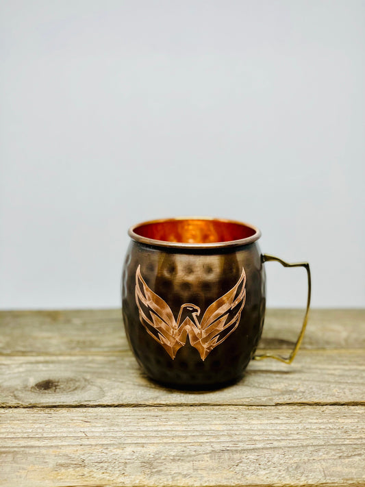 Washington Capitals Moscow Mule Mug | Antiqued | Hammered | Other teams available | Request Customization