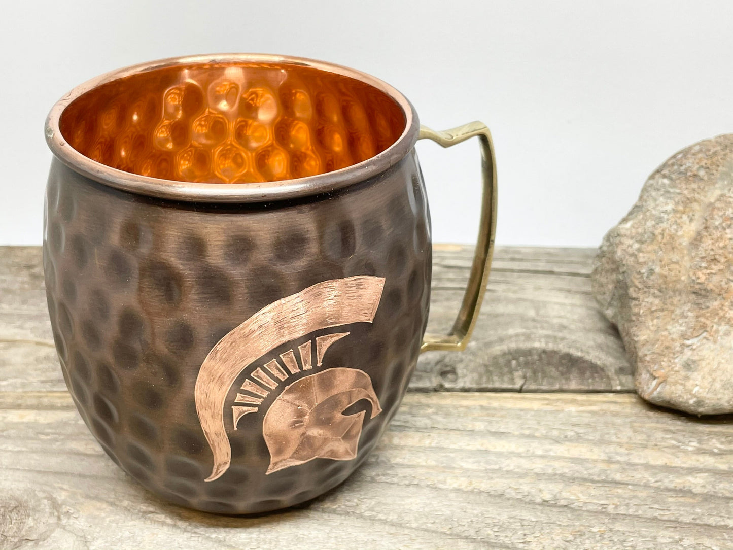 Michigan State Spartans |  Moscow Mule Mug | Pick Any Team | college team Copper Mug | Anniversary Gift | Father's Day Gift