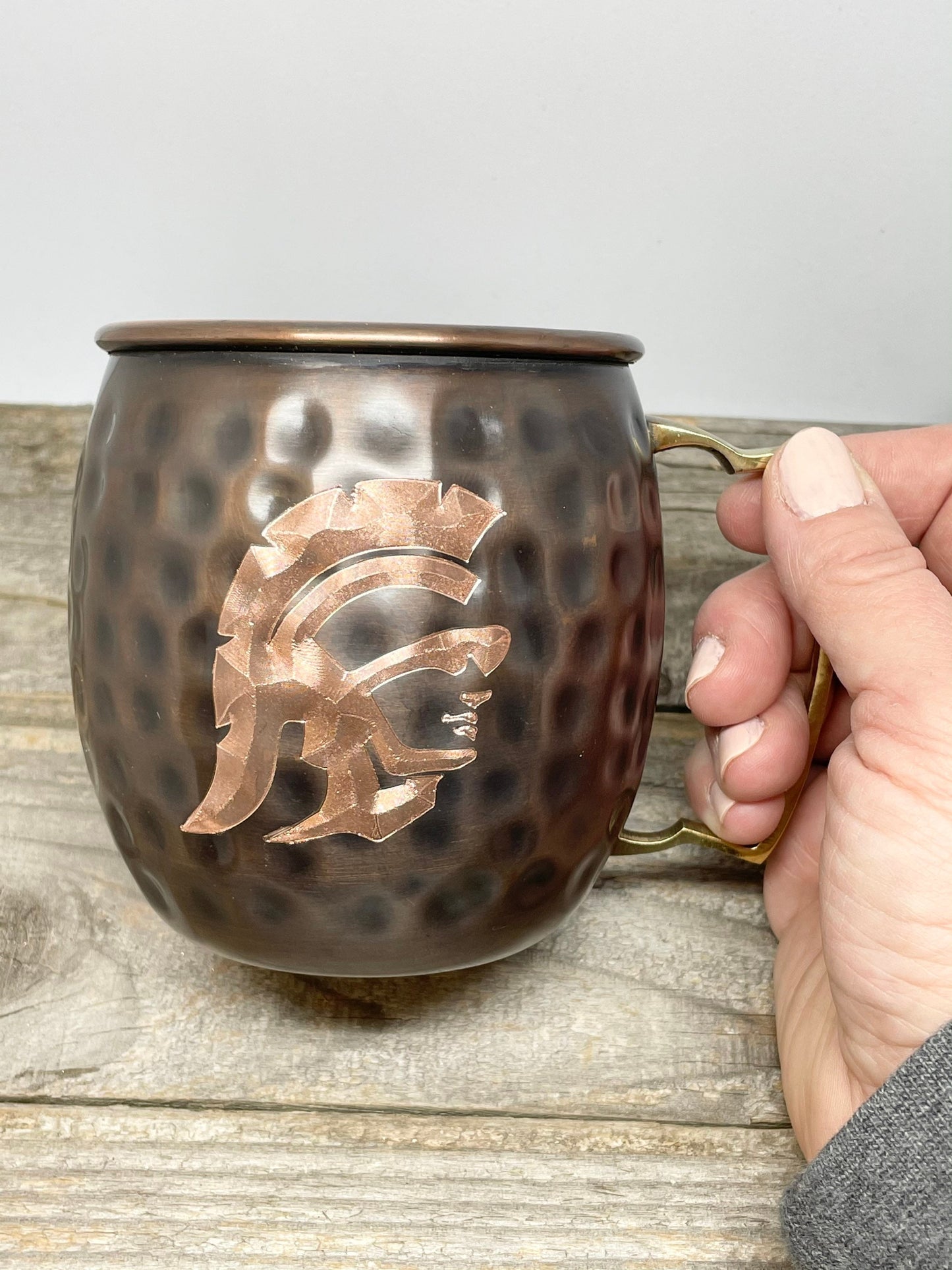 USC Trojans | University of Southern Cal |  Moscow Mule Mug | Pick Any Team | college team Copper Mug | Anniversary Gift | Father's Day Gift