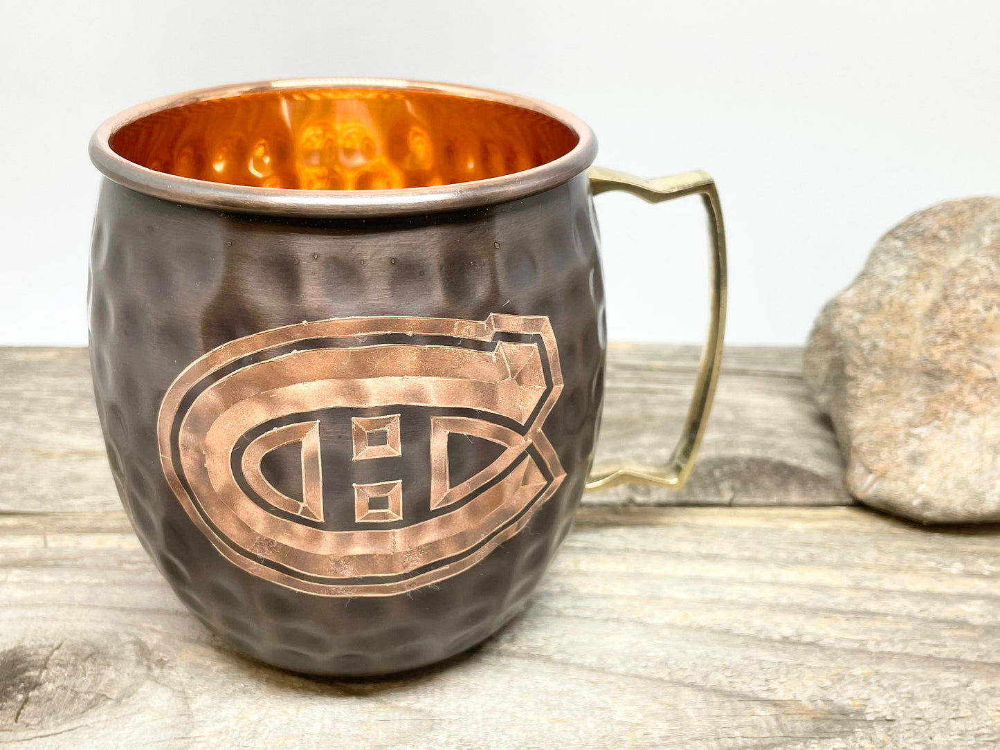 Montreal Canadiens Moscow Mule Mug | Antiqued | Hammered | Other teams available | Request Customization