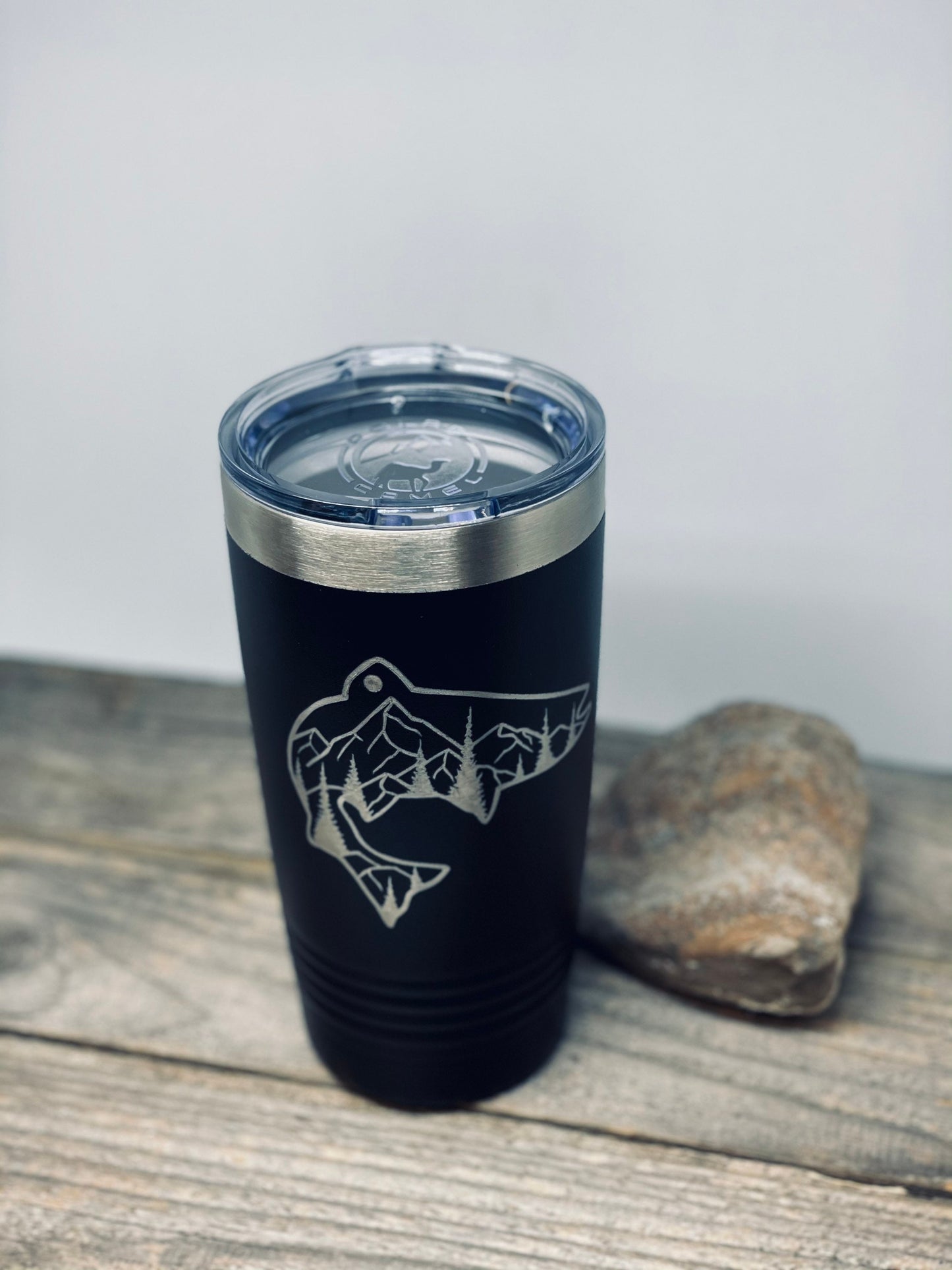 Rocky Mountain Fish 20 OZ insulated Tumbler with Option to Personalize