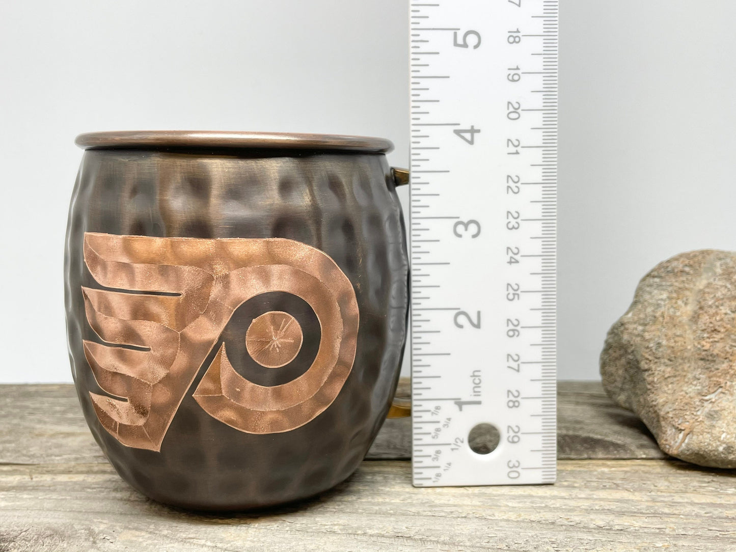 Philadelphia Flyers Moscow Mule Mug | Antiqued | Hammered | Other teams available | Request Customization