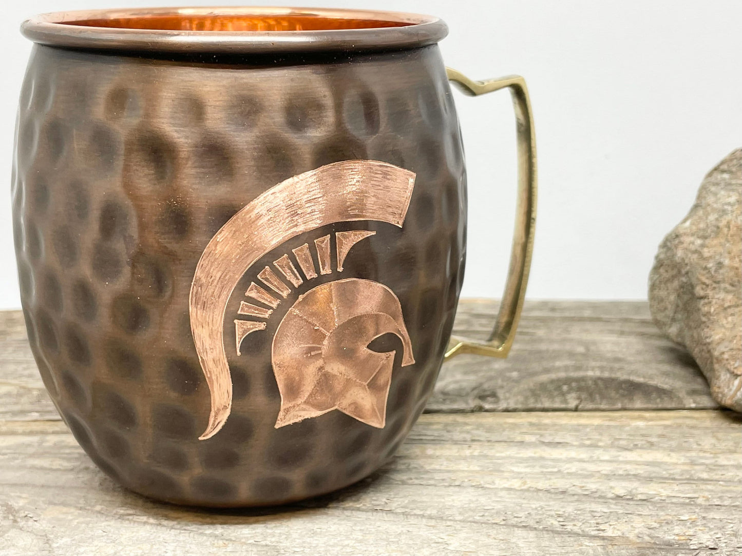 Michigan State Spartans |  Moscow Mule Mug | Pick Any Team | college team Copper Mug | Anniversary Gift | Father's Day Gift