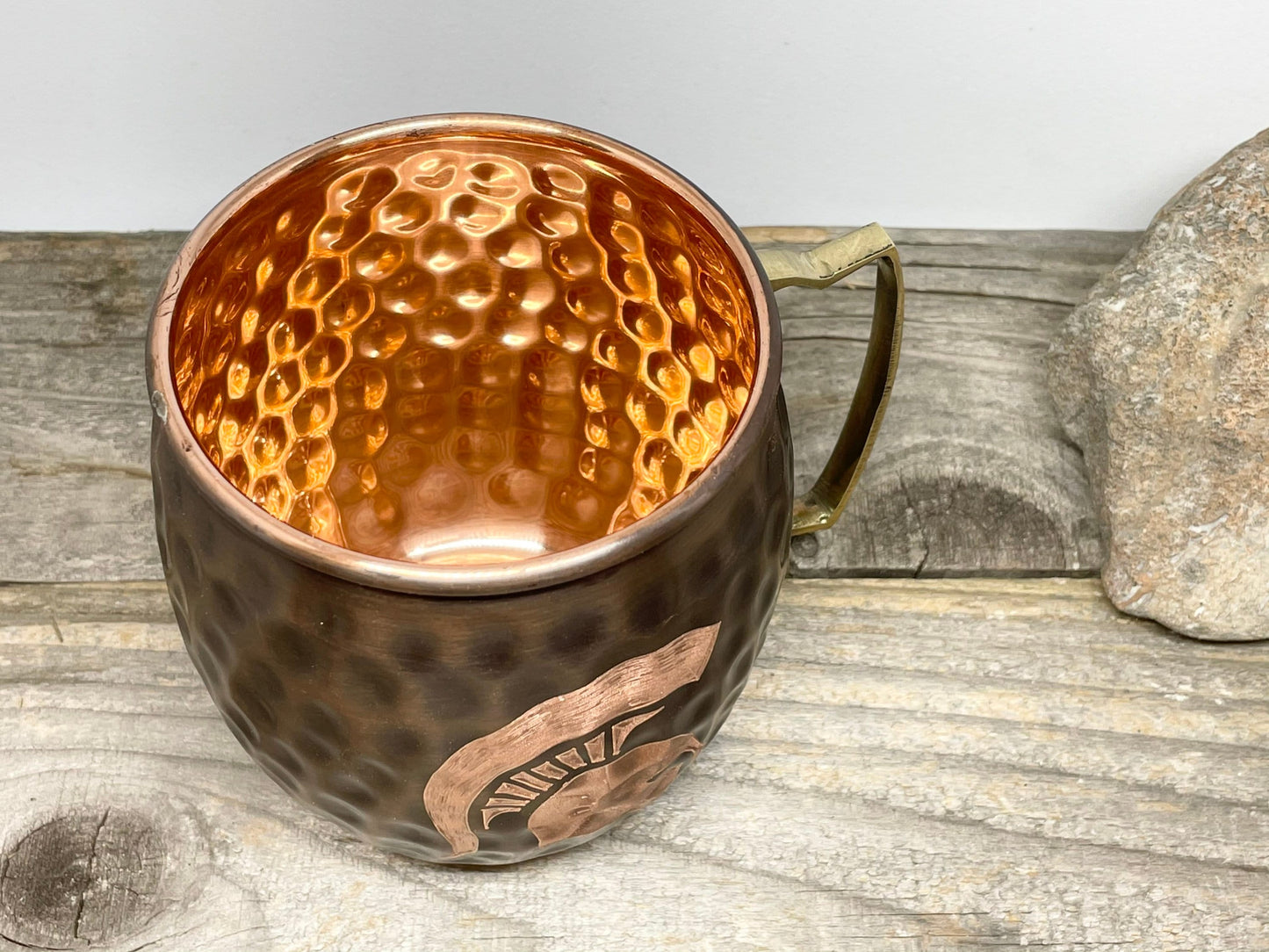 Michigan State Spartans |  Moscow Mule Mug | Pick Any Team | college team Copper Mug | Anniversary Gift | Father's Day Gift