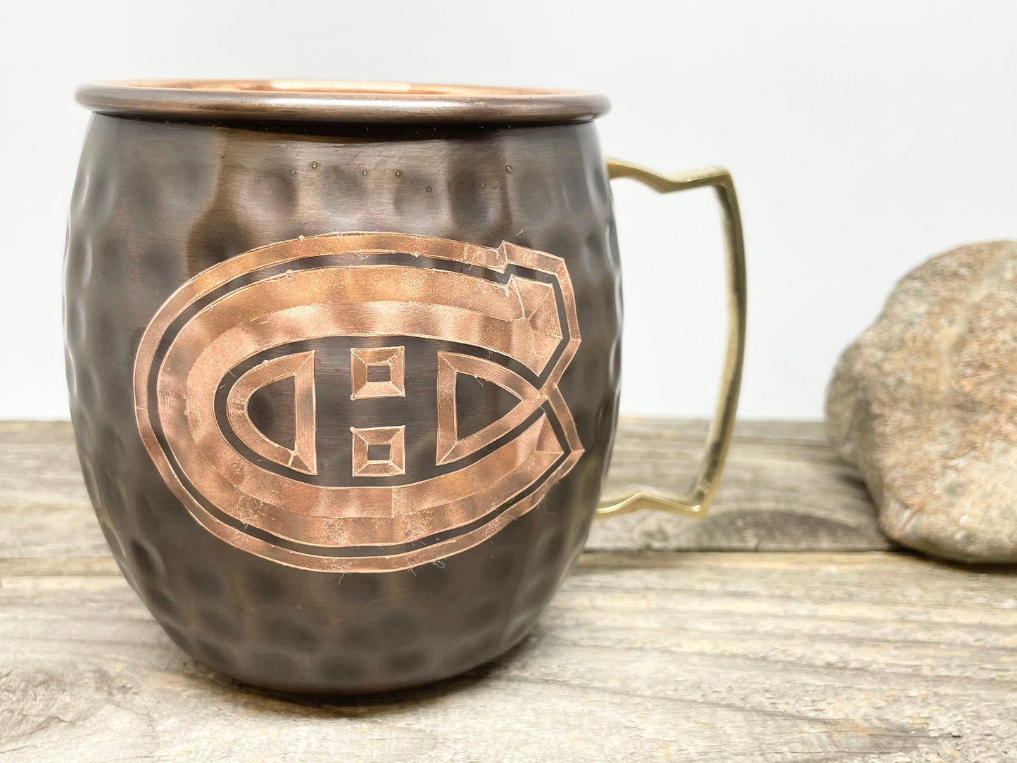 Montreal Canadiens Moscow Mule Mug | Antiqued | Hammered | Other teams available | Request Customization