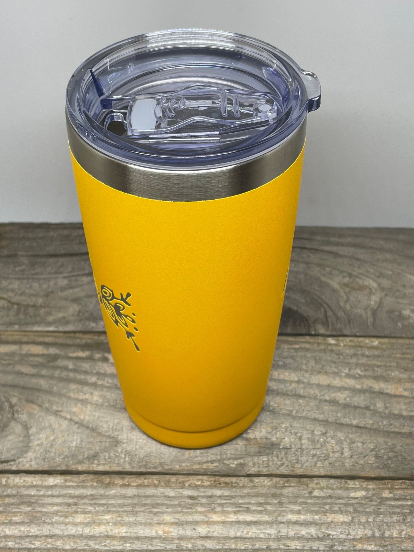 Pyrex Butterfly Gold Inspired 20 OZ insulated Tumbler with Lid and Option to Personalize