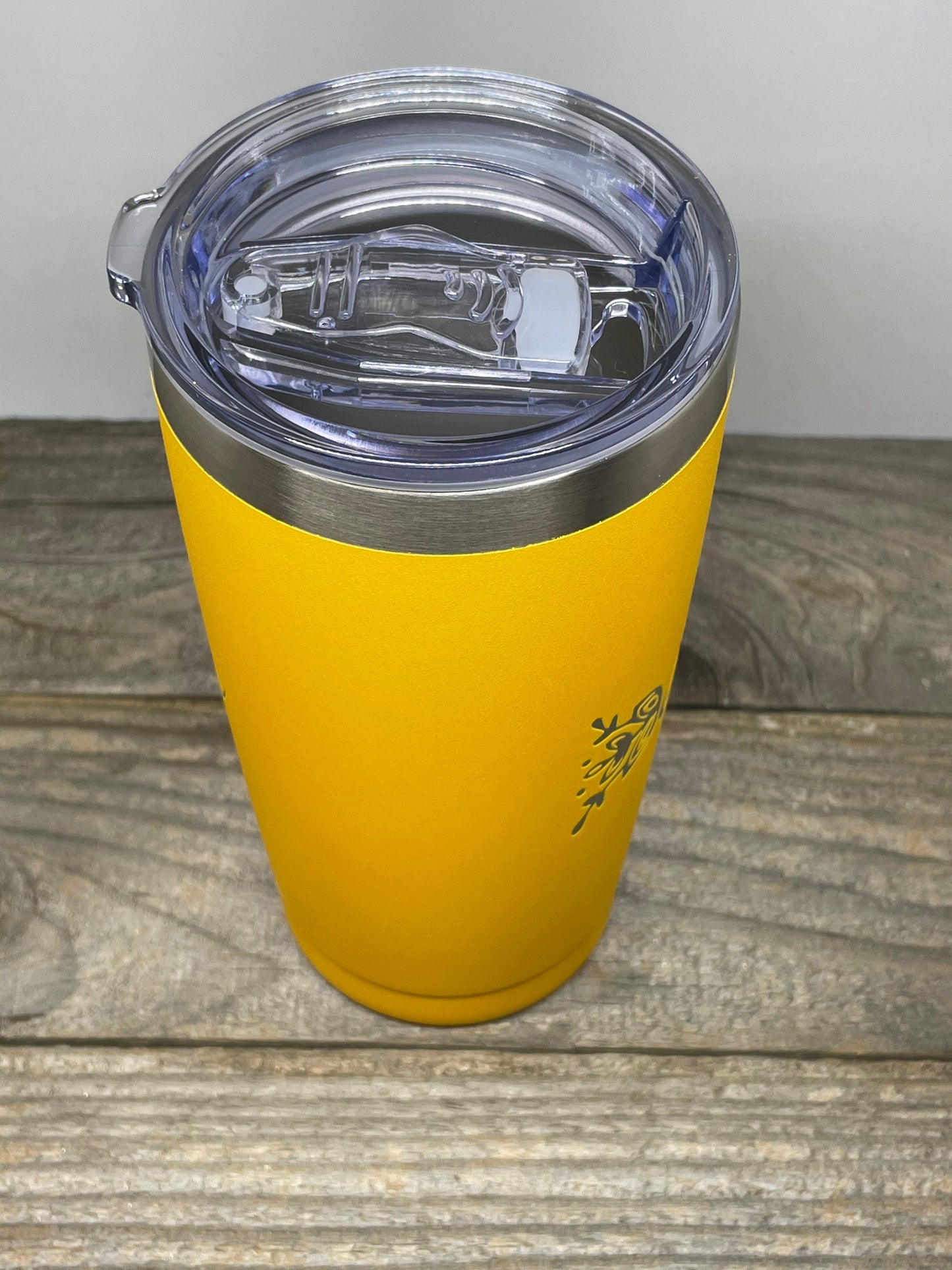 Pyrex Butterfly Gold Inspired 20 OZ insulated Tumbler with Lid and Option to Personalize