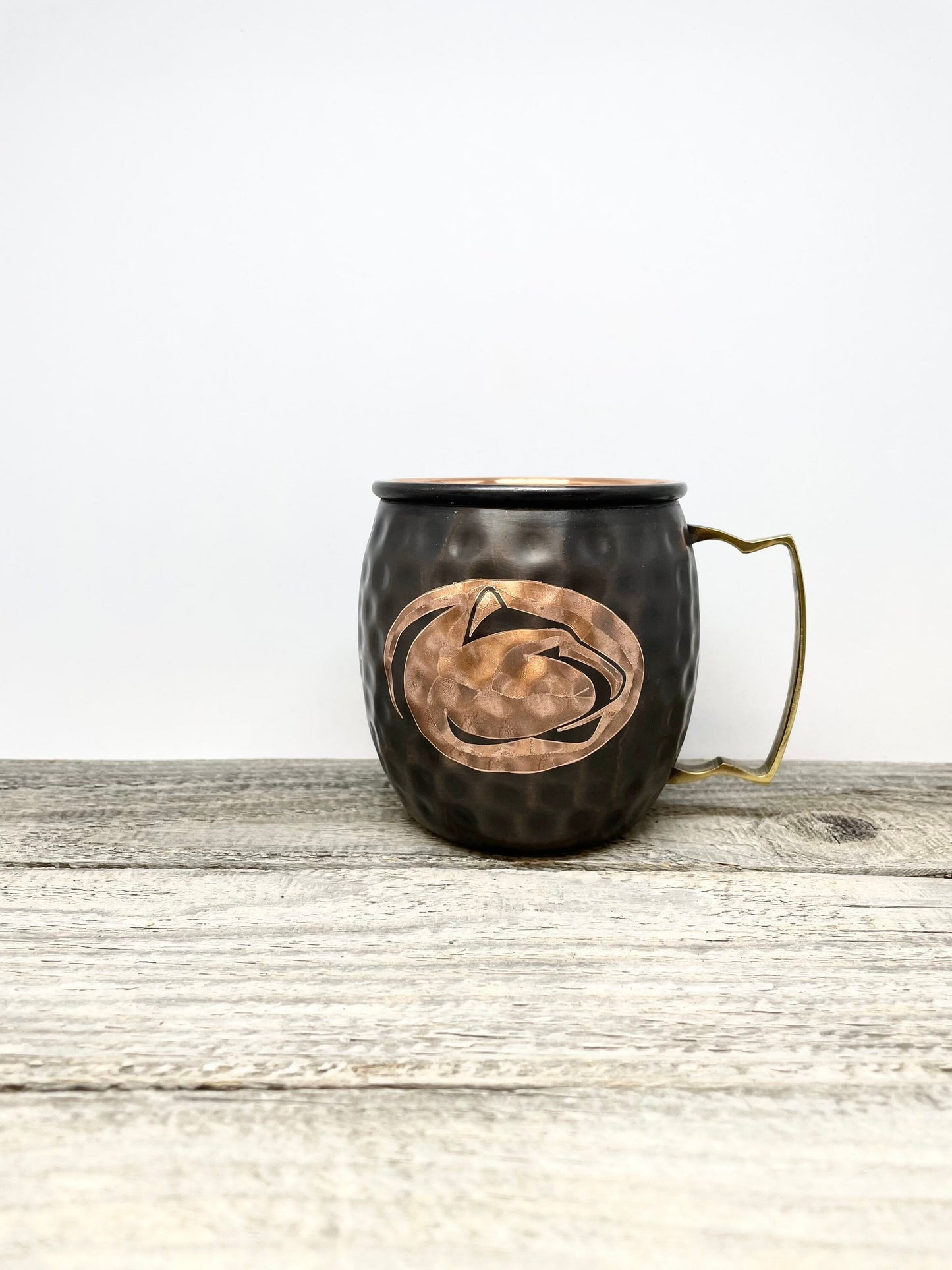 Penn State logo  Moscow Mule Mug | Pick Any Team | college team Copper Mug | Copper Gift | Anniversary Gift | Father's Day Gift | Penn State