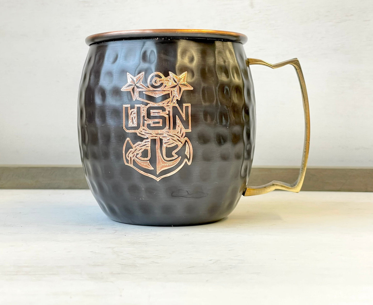 US Navy Master Chief Moscow Mule Mug | Copper Mug | United States Navy | Gifts for Him | Gifts for Her |Outdoors