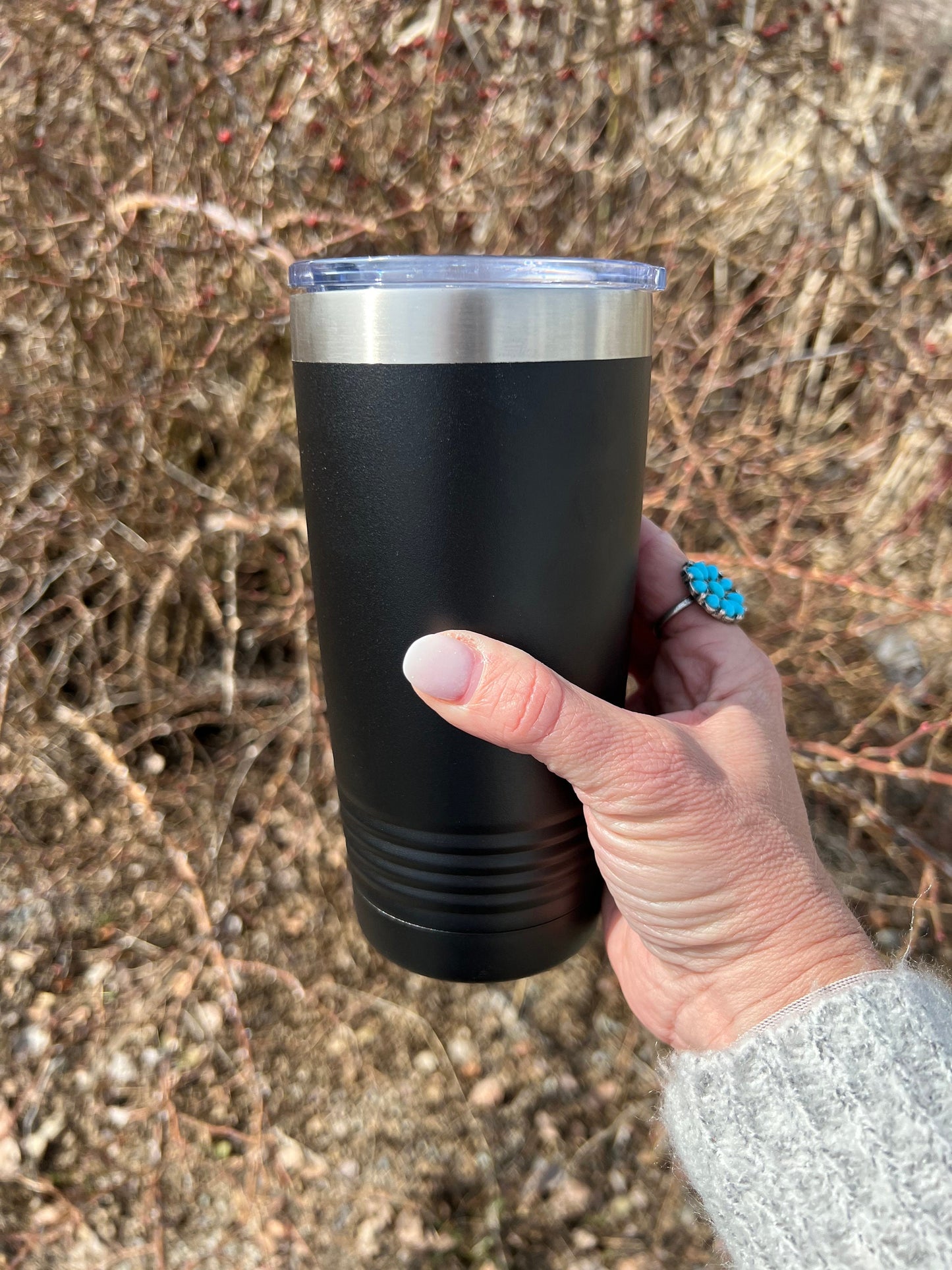 Insulated Mugs - Your Logo Multiplie size options - Option to Personalize - BLACK or WHITE