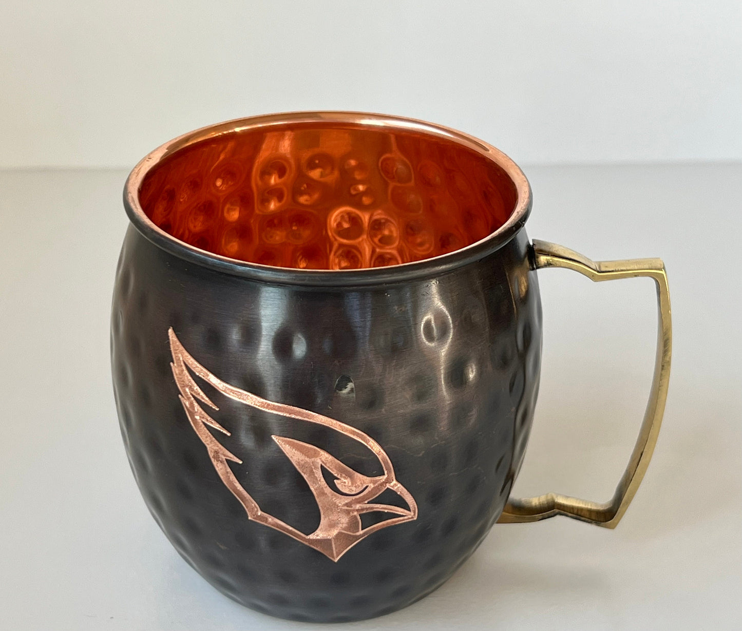 Arizona Cardinals Moscow Mule Mug | Antiqued | Hammered | Other teams available | Request Customization