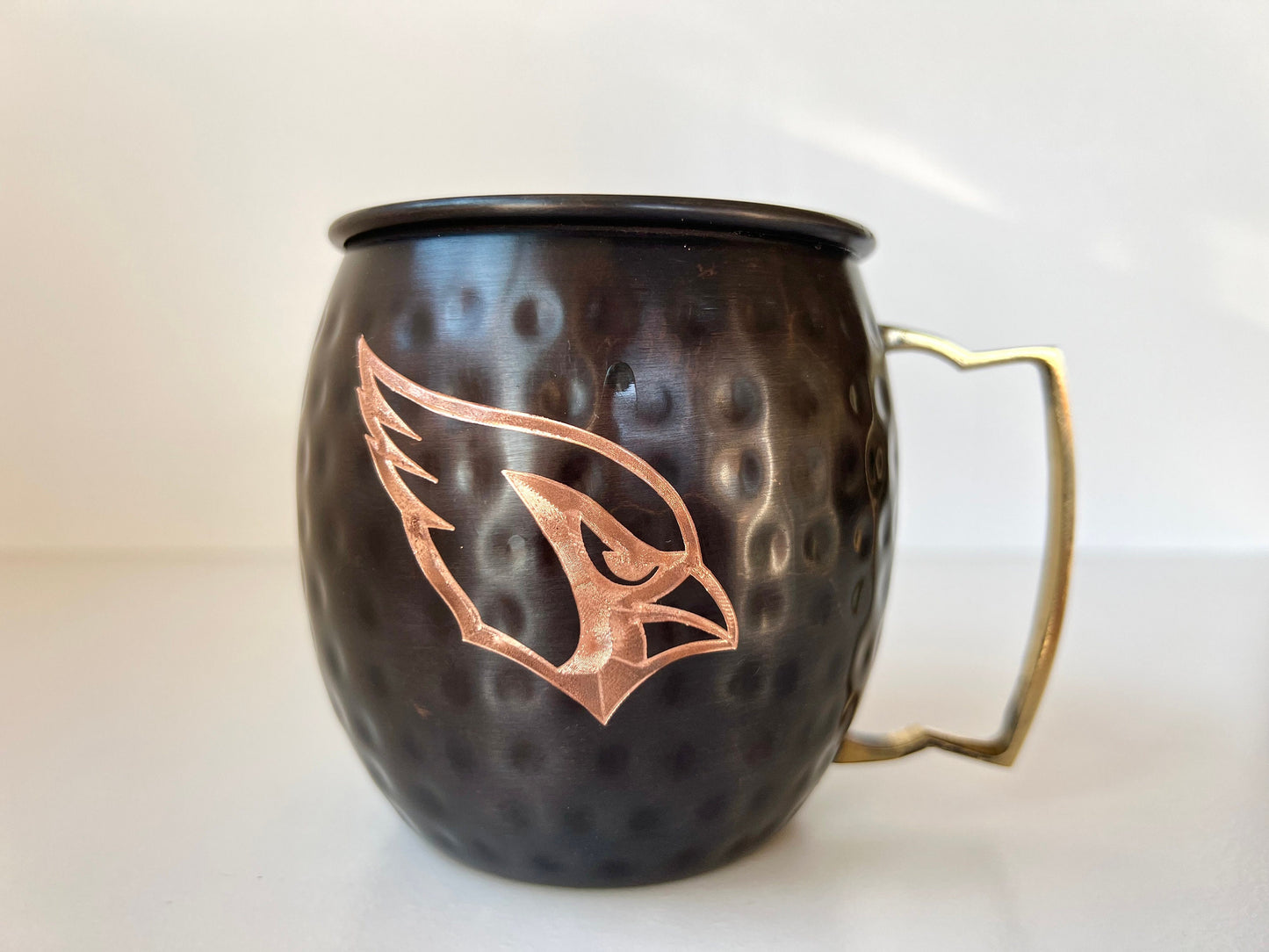 Arizona Cardinals Moscow Mule Mug | Antiqued | Hammered | Other teams available | Request Customization