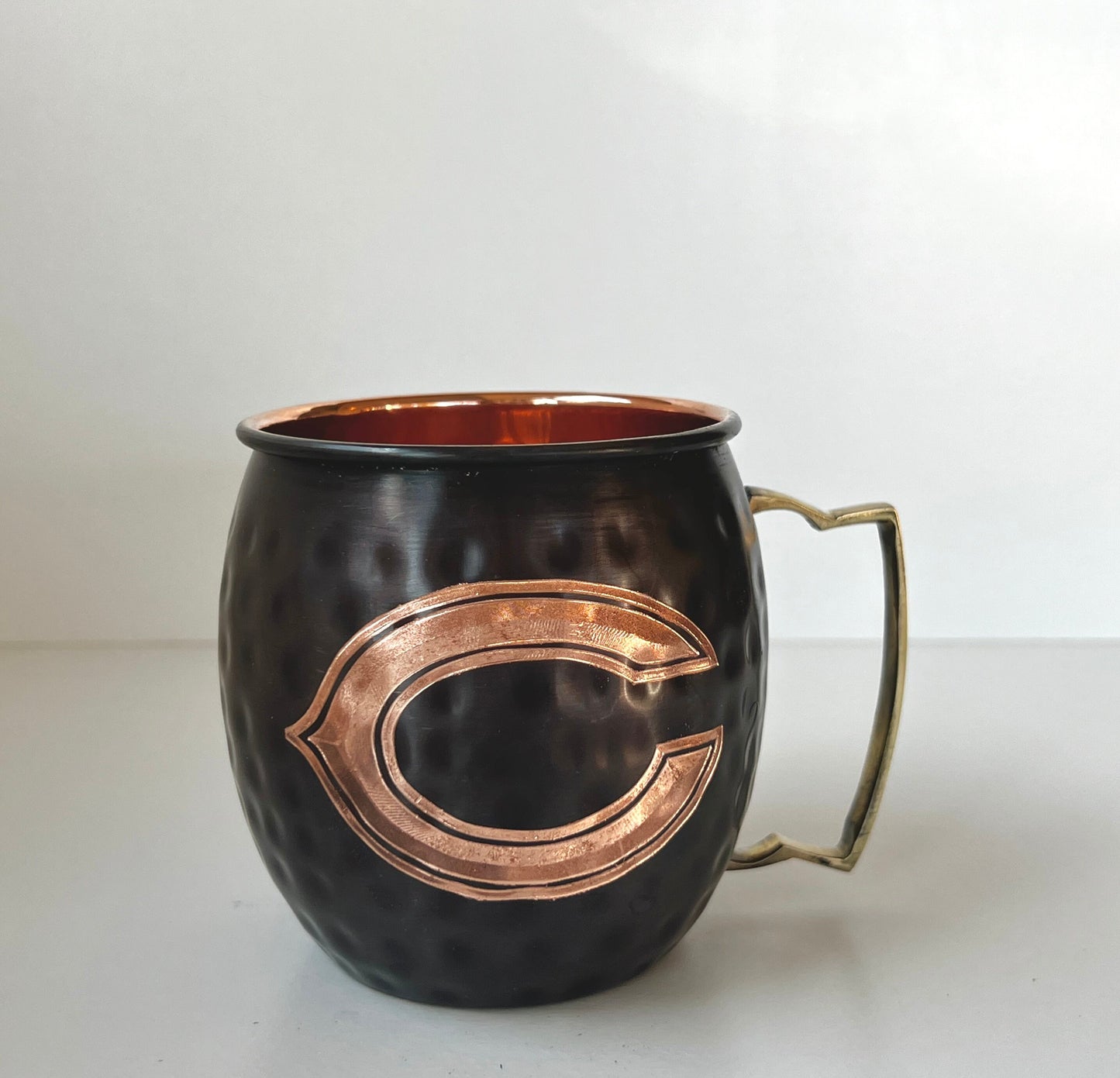 Chicago Bears Moscow Mule Mug | Antiqued | Hammered | Other teams available | Request Customization