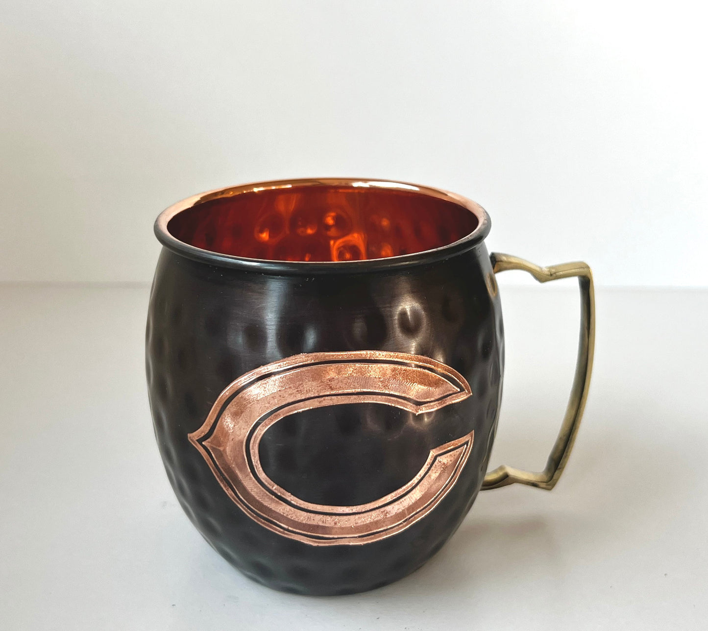 Chicago Bears Moscow Mule Mug | Antiqued | Hammered | Other teams available | Request Customization