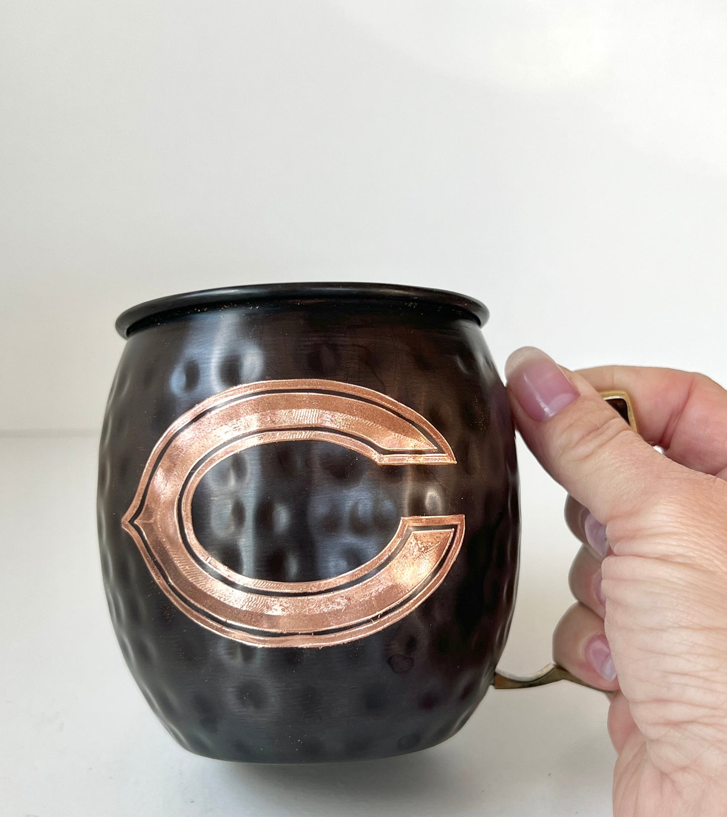 Chicago Bears Moscow Mule Mug | Antiqued | Hammered | Other teams available | Request Customization