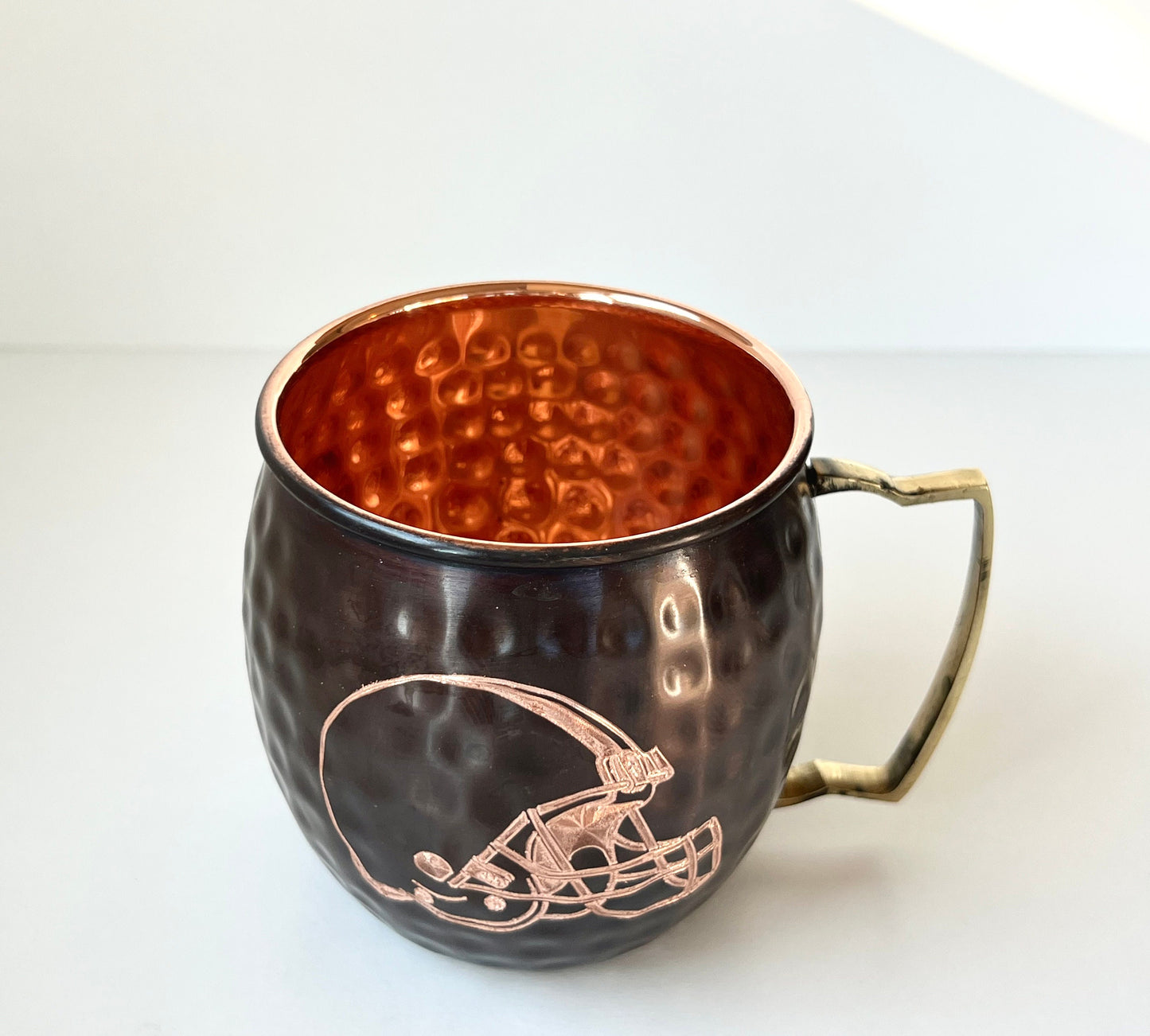 Cleveland Browns Moscow Mule Mug | Antiqued | Hammered | Other teams available | Request Customization