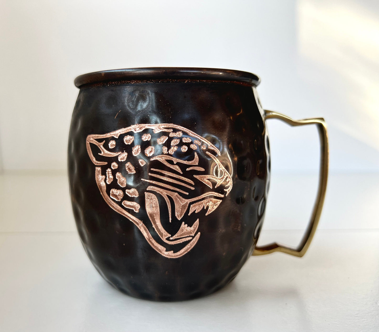 Jacksonville Jaguars Moscow Mule Mug | Antiqued | Hammered | Other teams available | Request Customization