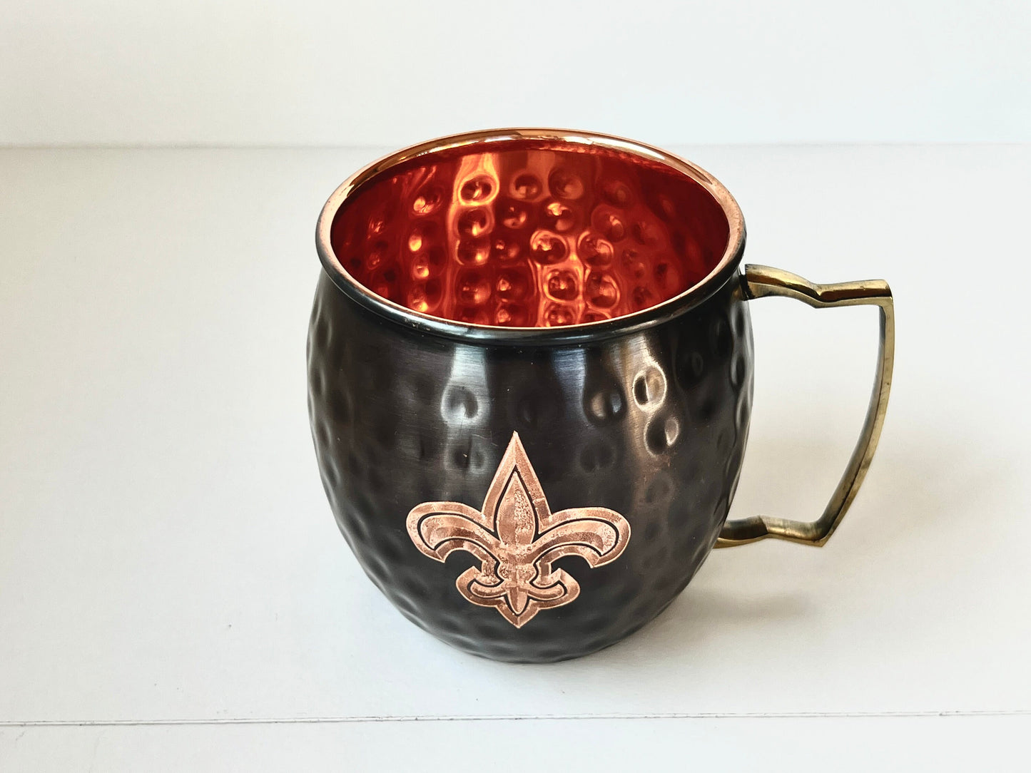 New Orleans Saints Moscow Mule Mug | Antiqued | Hammered | Other teams available | Request Customization