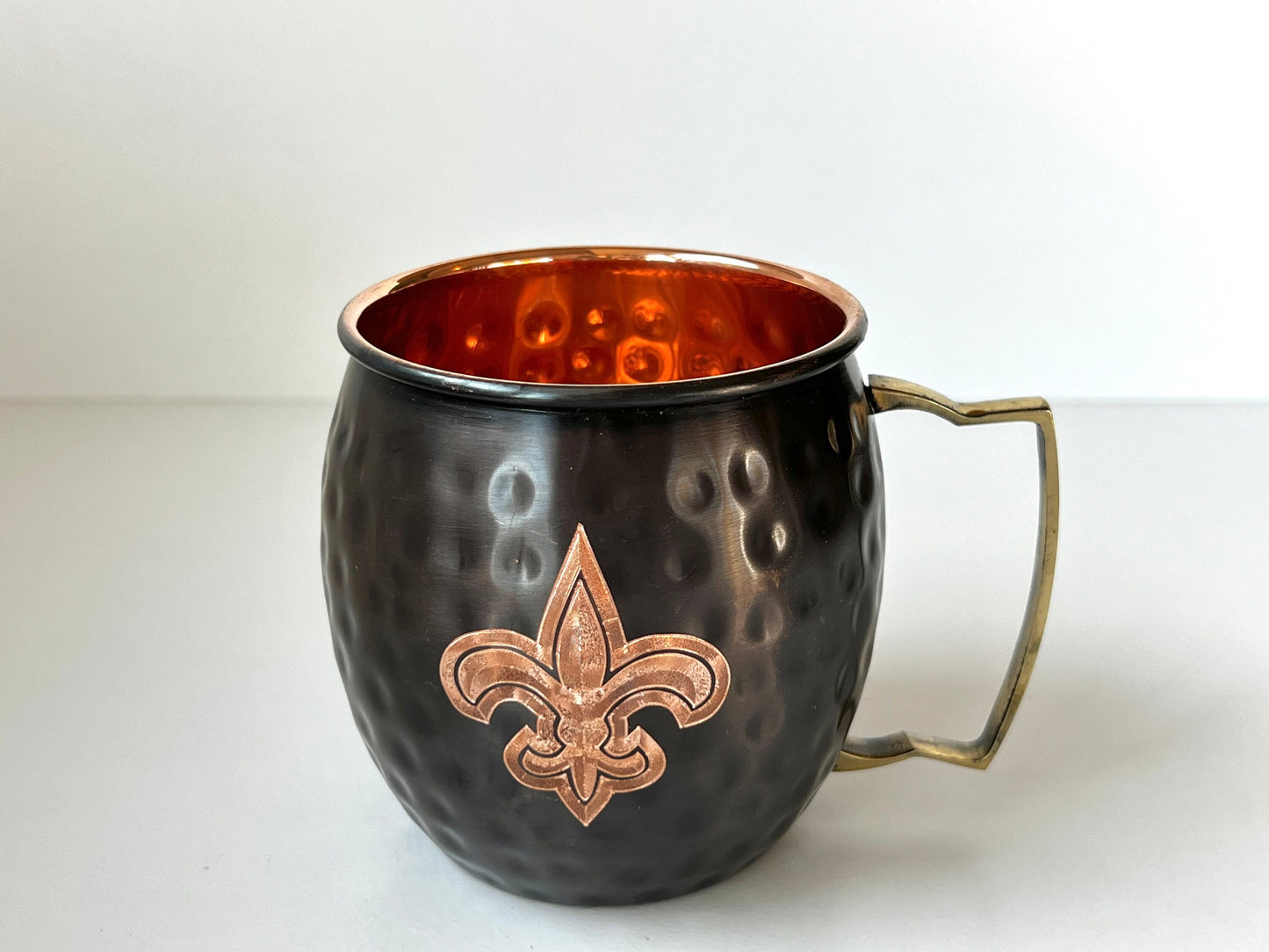 New Orleans Saints Moscow Mule Mug | Antiqued | Hammered | Other teams available | Request Customization