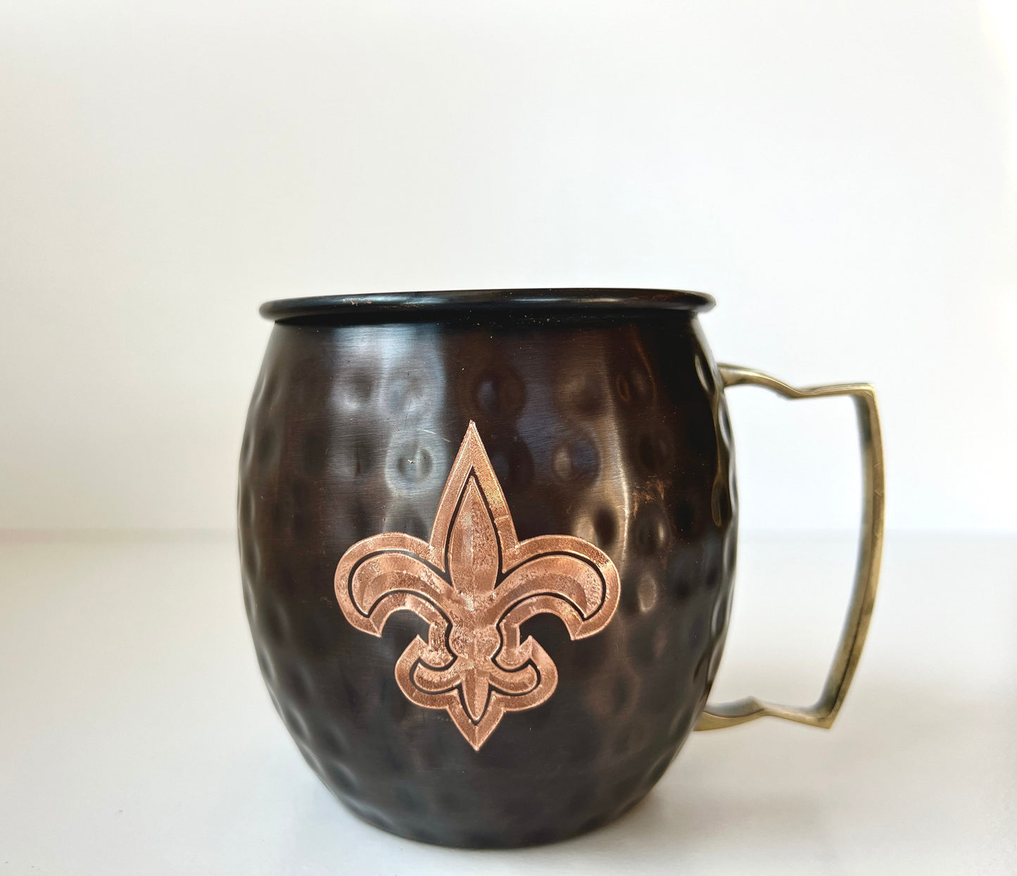 New Orleans Saints Moscow Mule Mug | Antiqued | Hammered | Other teams available | Request Customization