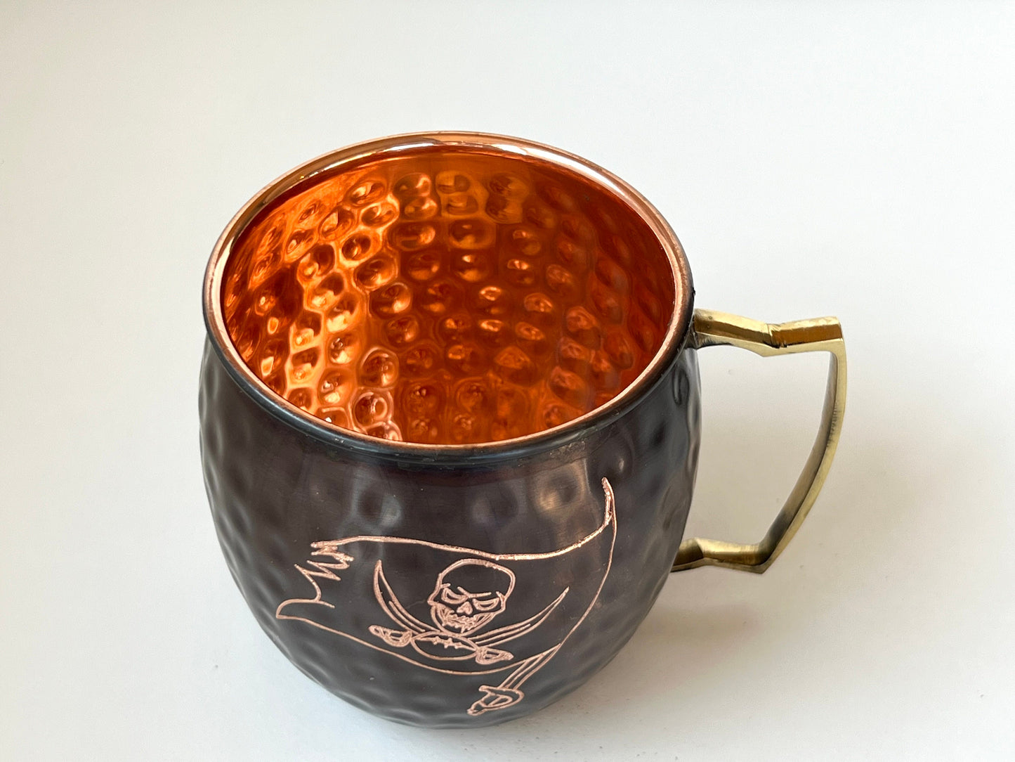 Tampa Bay Buccaneers Moscow Mule Mug | Antiqued | Hammered | Other teams available | Request Customization