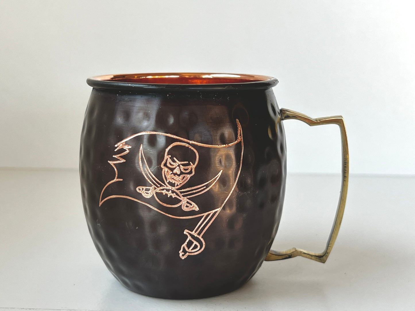 Tampa Bay Buccaneers Moscow Mule Mug | Antiqued | Hammered | Other teams available | Request Customization