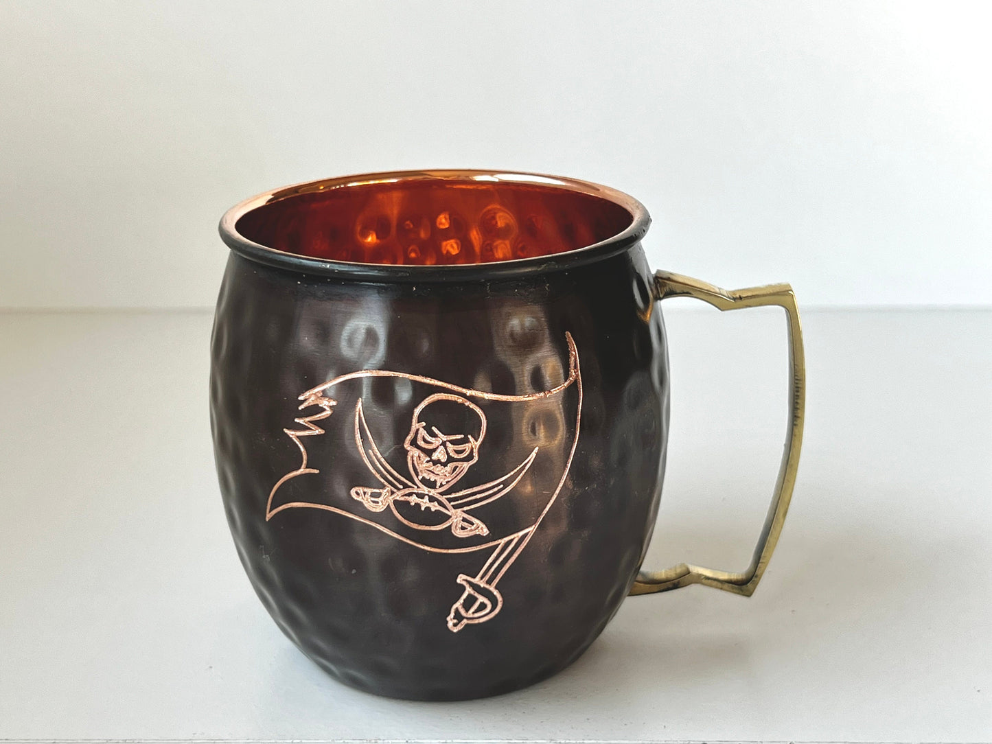 Tampa Bay Buccaneers Moscow Mule Mug | Antiqued | Hammered | Other teams available | Request Customization