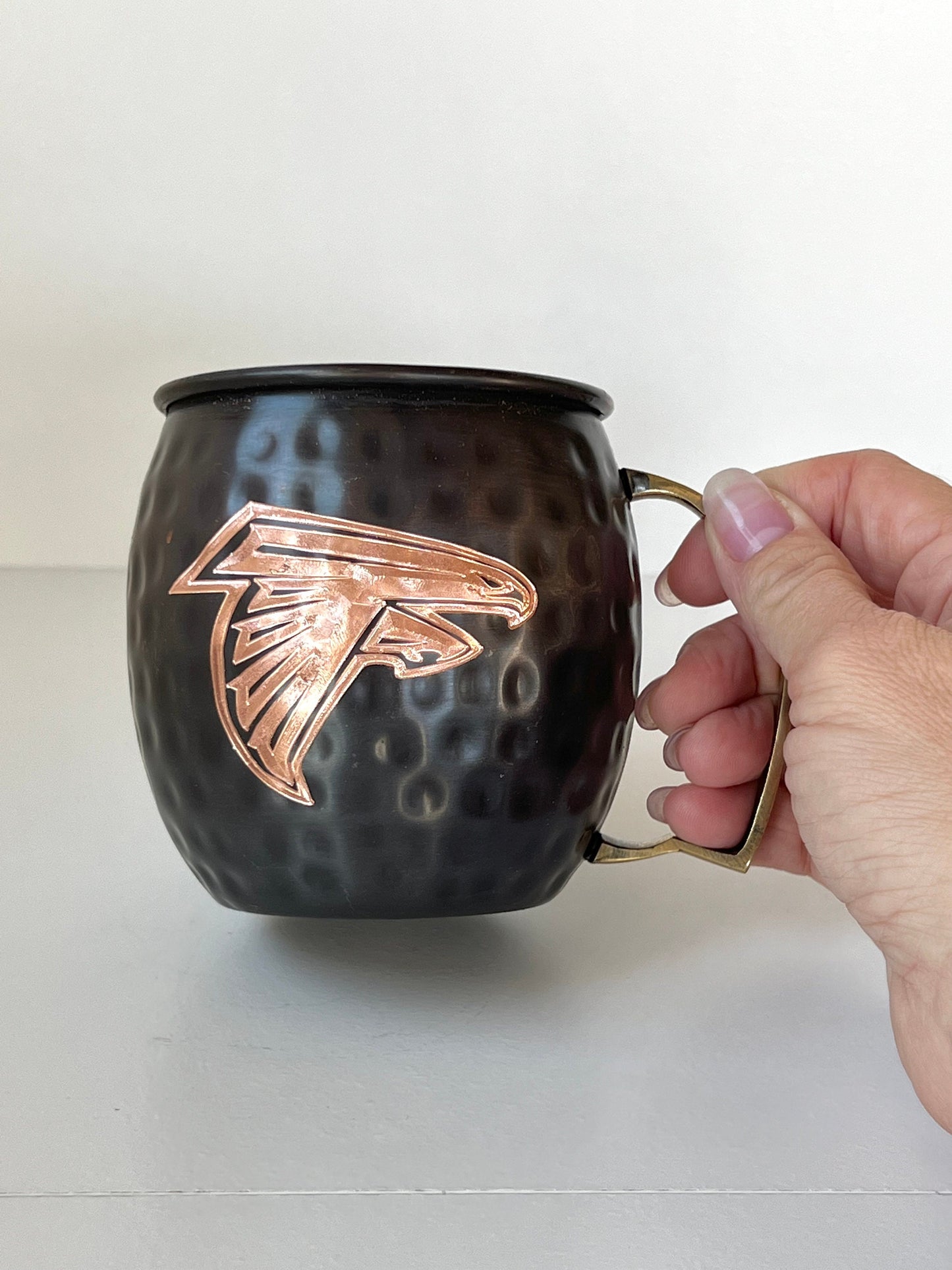 Atlanta Falcons Moscow Mule Mug | Antiqued | Hammered | Other teams available | Request Customization