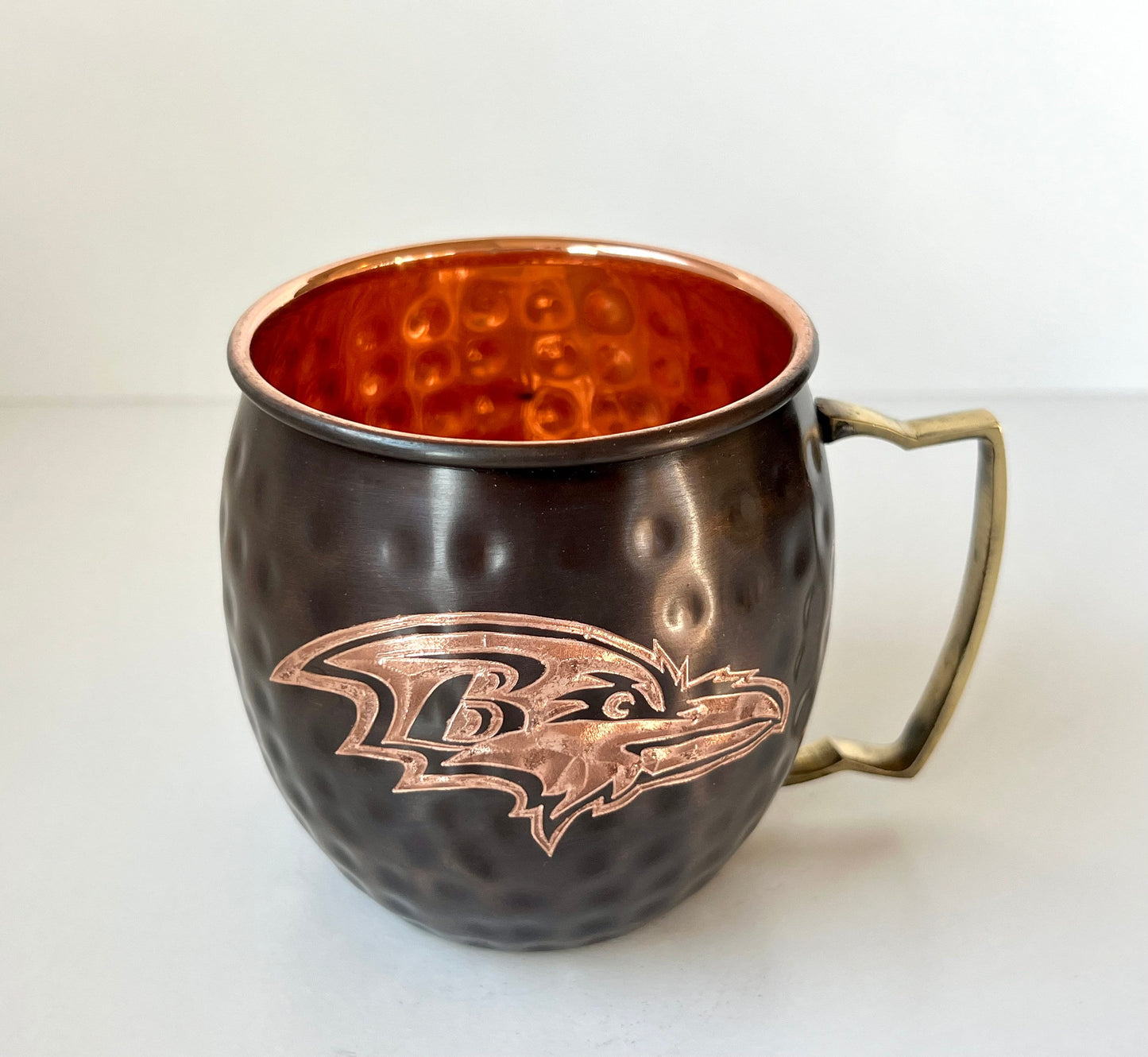 Baltimore Ravens Moscow Mule Mug | Antiqued | Hammered | Other teams available | Request Customization