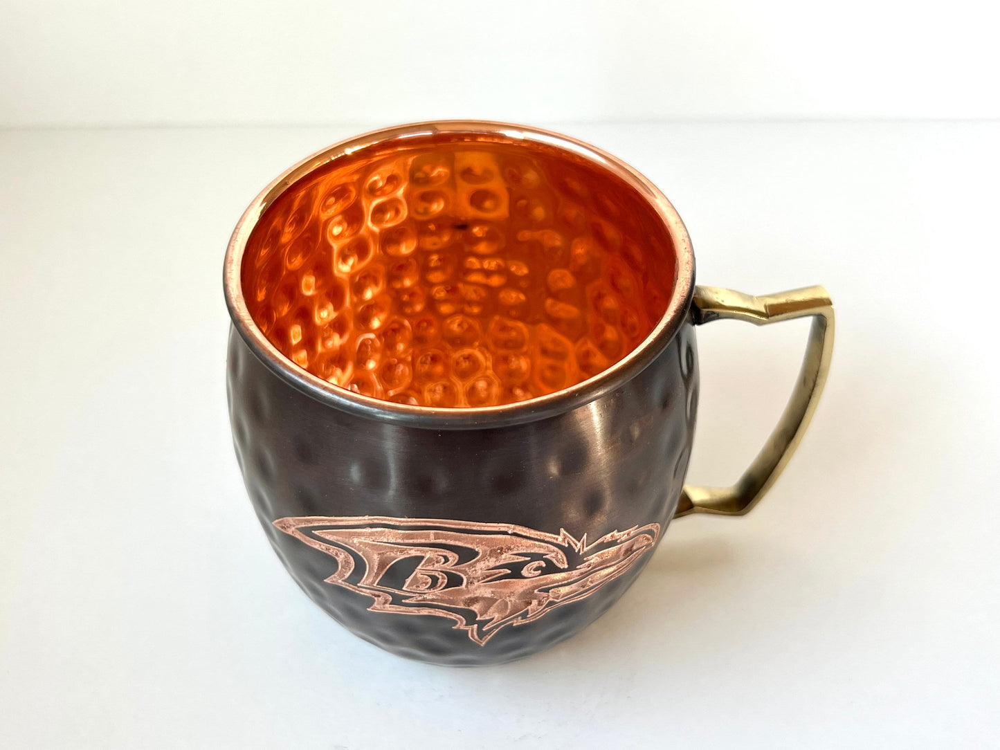 Baltimore Ravens Moscow Mule Mug | Antiqued | Hammered | Other teams available | Request Customization